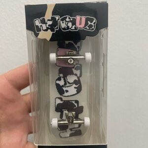 Hat Club Miniature Skateboard - Cow Print - NEW